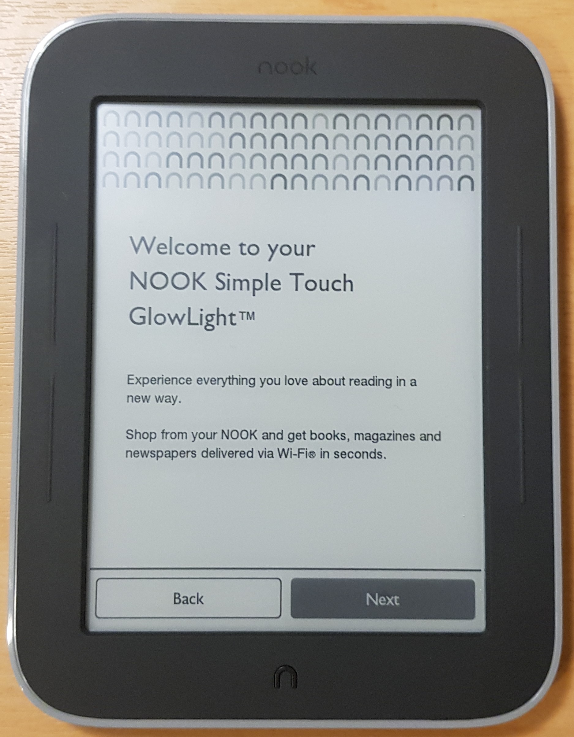 nook simple touch box